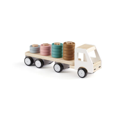 Kids Concept ξύλινο Φορτηγό με Κρίκους