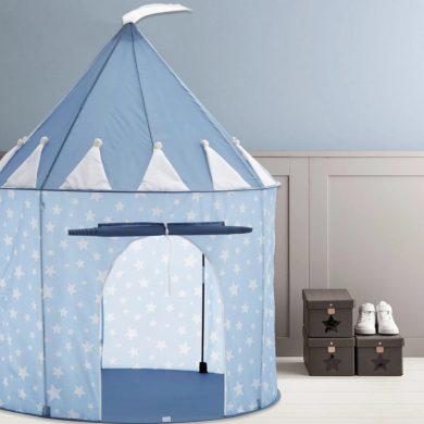 kidsconcept-Blue-Star-Tent-2