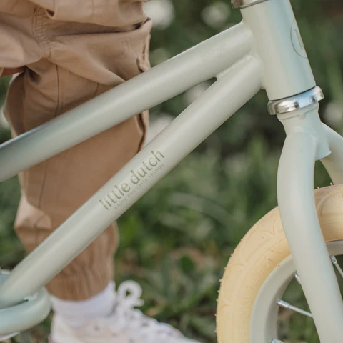 Little Dutch μεταλλικό Ποδήλατο Ισορροπίας Green matte - Image 5