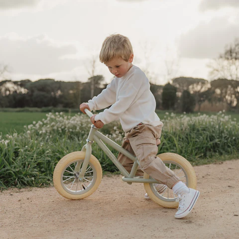 Little Dutch μεταλλικό Ποδήλατο Ισορροπίας Green matte - Image 3