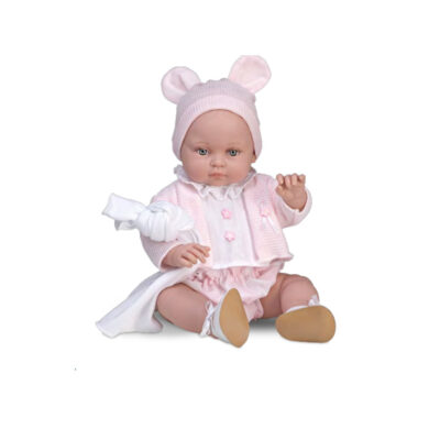 Magic baby κούκλα Alicia με Ροζ Ζακέτα