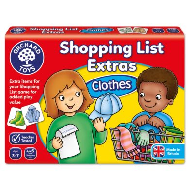 Orchard Toys Shopping List Extras - Clothes