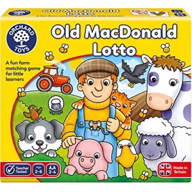 Orchard Toys Επιτραπέζιο παιχνίδι Old Macdonald Lotto