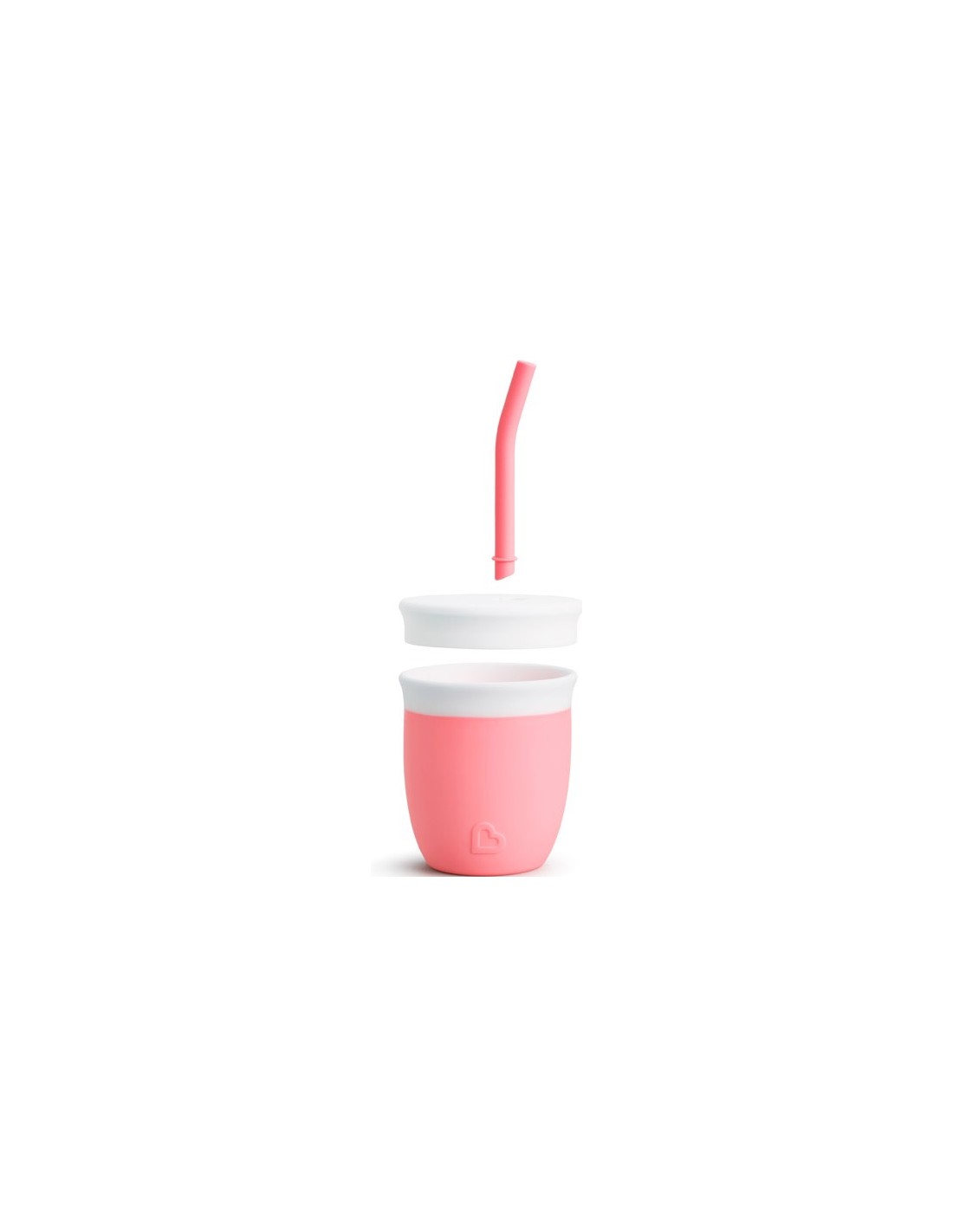 munchkin-c-est-silicone-cup-coral-118ml-3-littlebox.gr