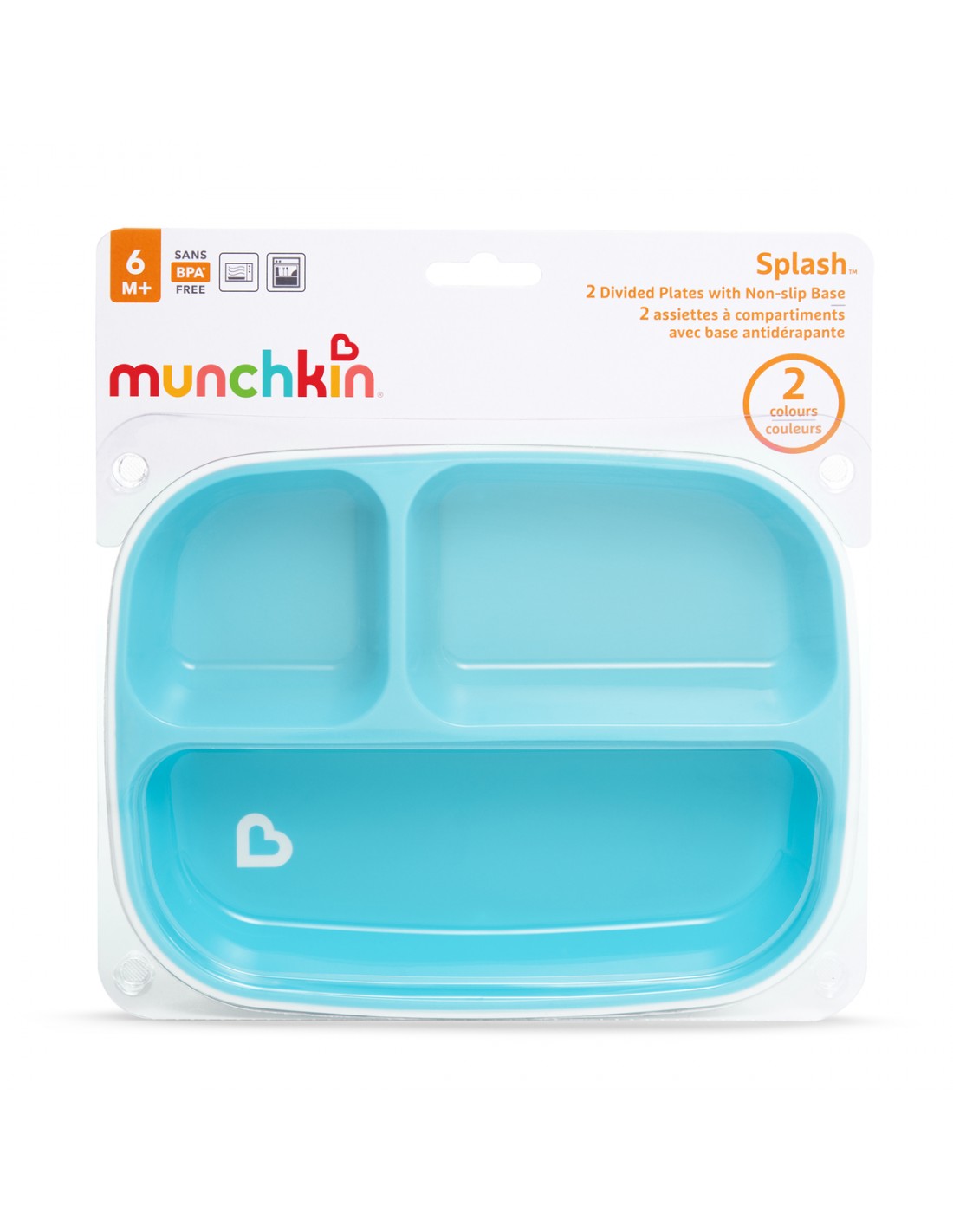 munchkin-set-piatakia-splash-divided-plates-green-blue-littlebox.gr