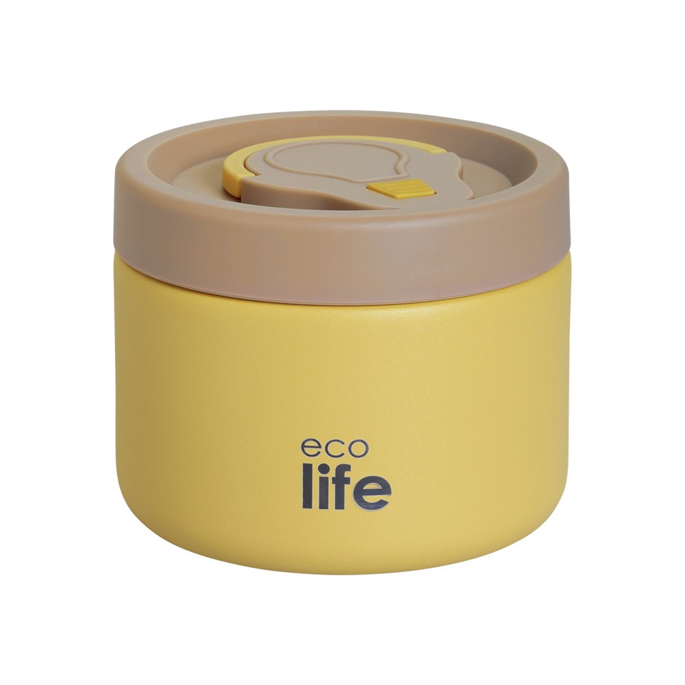 eco-life-stroggylo-thermos-fagitou-650ml-kitrino-1-littlebox.gr