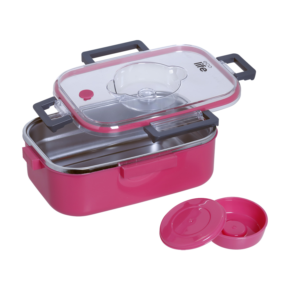 eco-life-ορθογώνιο-φαγητοδοχείο-850ml-Ροζ-1-littlebox.gr