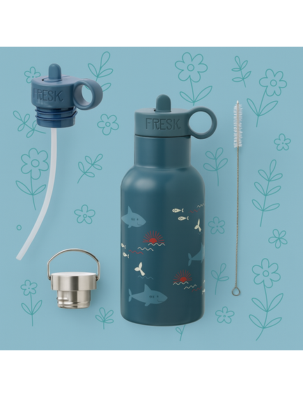 fresk-thermos-me-kalamaki-and-diplo-toikhoma-apo-anokseidoto-atsali-350ml-shark-littlebox.gr