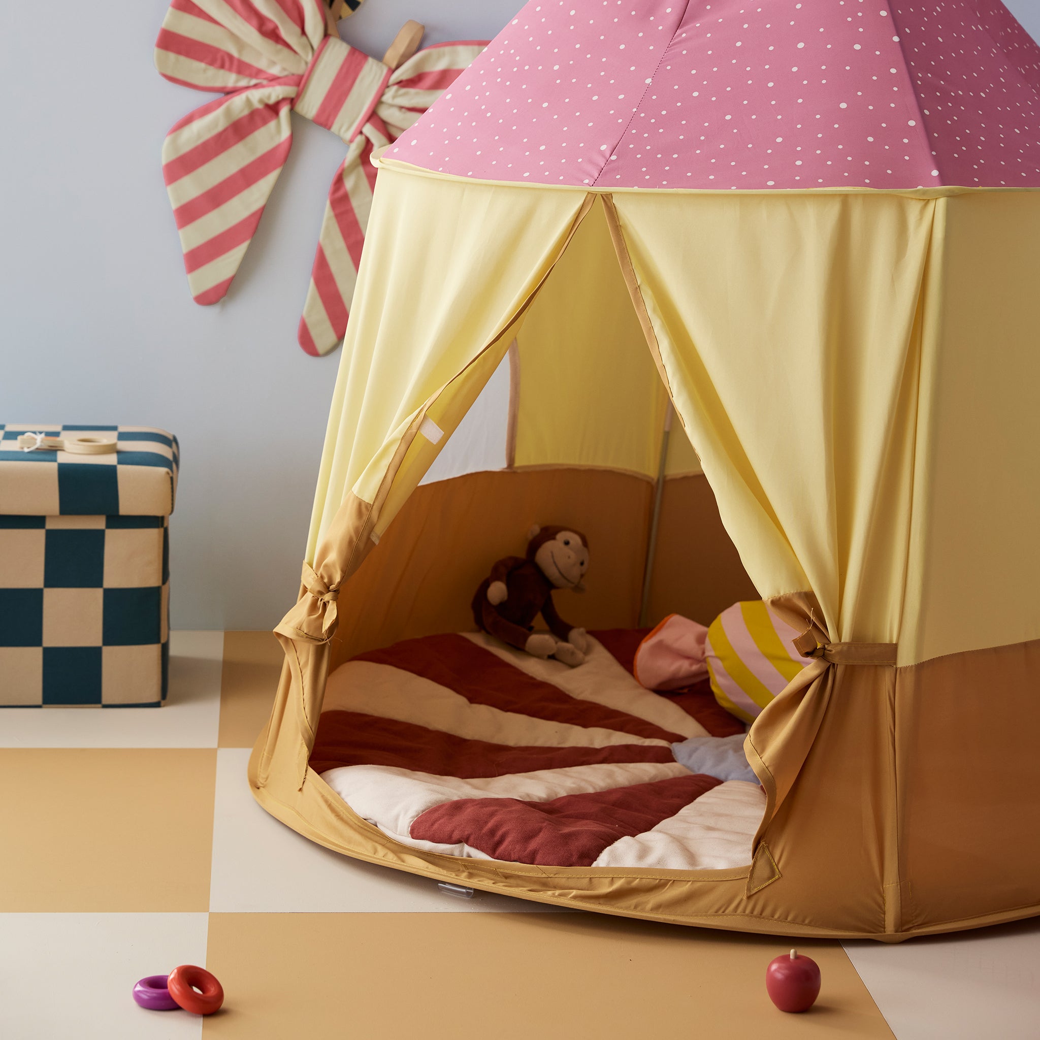 Kids Concept Παιδική Σκηνή Circus Ροζ - Image 6