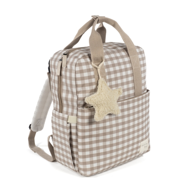 walking-mum-τσάντα-αλλαξιέρα-backpack-caetana-μπεζ-1-littlebox.gr