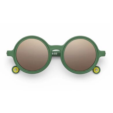 Olivio & Co Παιδικά γυαλιά ηλίου στρόγγυλα Classic Olivio-Cactus Green 18-36 μηνών