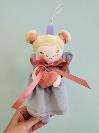 Πασχαλινή λαμπάδα Little Dutch Κούκλα Fay Νεράιδα της Αγάπης